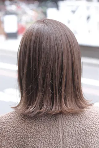 ミディアム カラー ヘアアレンジ 川内 政人のヘアスタイル