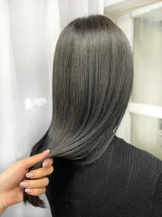 ロング 韓国ヘア🤍髪質改善 🇰🇷AKANEのヘアスタイル