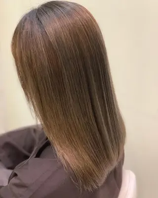 ロング カラー 髪質改善/ブリーチ メンズパーマ遠藤勇輝のヘアスタイル