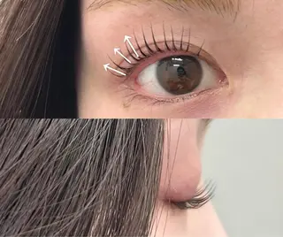 マツエク・マツパ Peek eyeのマツエク・マツパデザイン