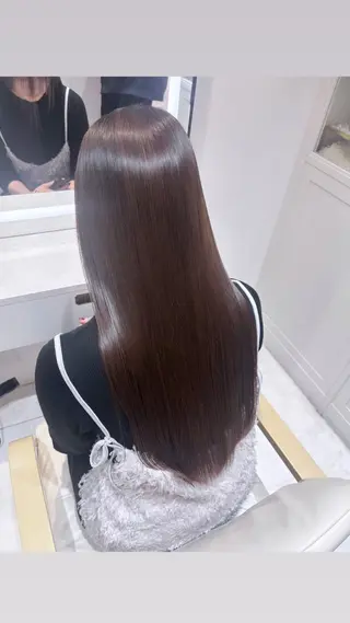 ロング 桃瀬 綾音 カラー/縮毛募集中♡のヘアスタイル