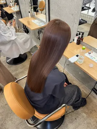 ブリーチカラー×艶 🍨mihoのヘアスタイル