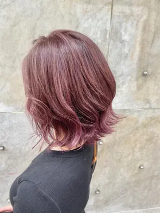 ミディアム カラー 【safric】 NAOのヘアスタイル