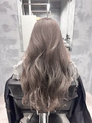 セミロング newi ナカノのヘアスタイル