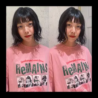 ショート カラー パーマ mai / linoah˚✧のヘアスタイル