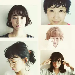 ショート カラー 水素トリートメント/ 髪質改善/ナカノメのヘアスタイル
