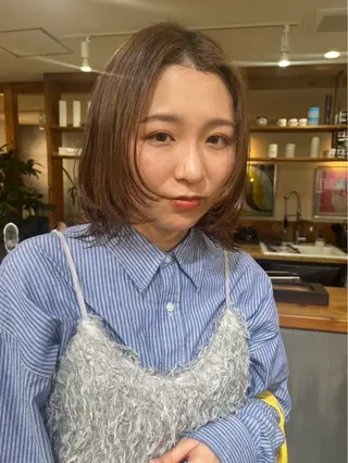 ミディアム タマムラ　ミヅキ🌙 HOWDYのヘアスタイル