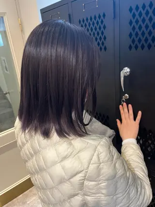 ミディアム カラー SIKI yuuna レイヤーカット🪽のヘアスタイル