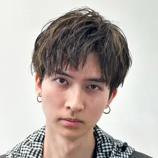 メンズ メンズ特化/曲がる 縮毛矯正/遼祐のヘアスタイル
