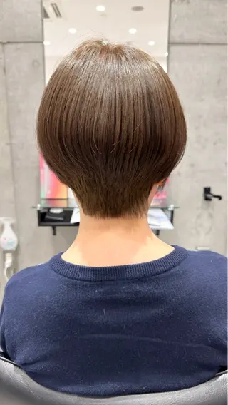 ショート ドライ カット✂️髪質改善のヘアスタイル