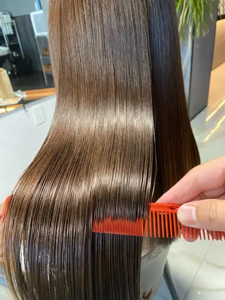 セミロング 松本 洋平のヘアスタイル