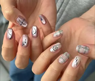 ネイル By moonネイル 🌷ワンホン/韓国風のネイルデザイン