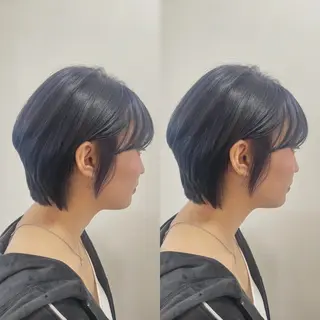 ショート カラー mopa_kaede ナチュラル/レイヤーのヘアスタイル