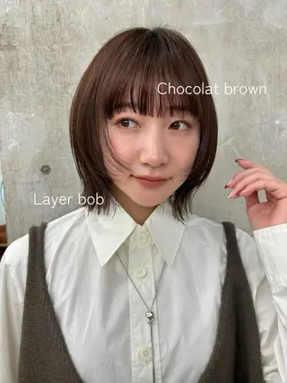 ミディアム カラー ☘️似合わせカラー ☘️/ななみのヘアスタイル