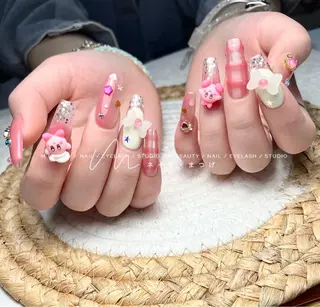 ネイル M🌷nail 長さだし専門店のネイルデザイン