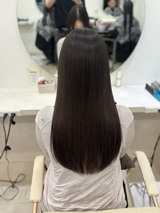 ロング 梅田髪質改善 韓国カット/星野綾哉のヘアスタイル