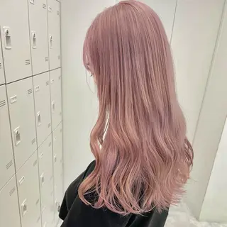 ロング カラー ヘアアレンジ ウルフカット×ハイ トーン職人🤍ゆうひのヘアスタイル