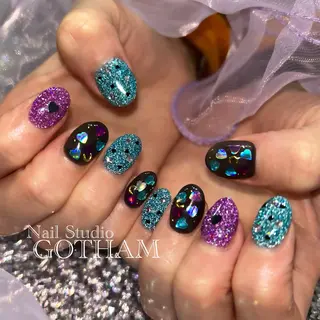 ネイル 高円寺駅からすぐ🌈 ネイルGOTHAMのネイルデザイン