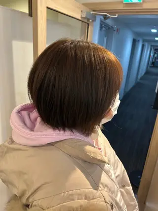 ショート ボブ/レイヤー ナカミネアキナのヘアスタイル