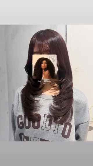 ロング 🥣marumo koharu🥣のヘアスタイル