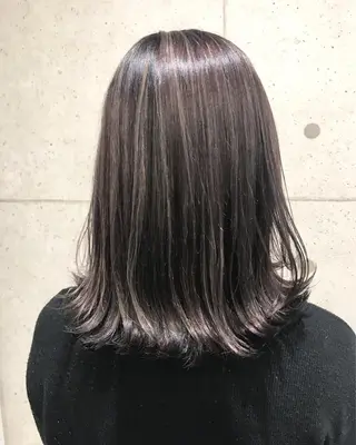 ミディアム カラー ヘアアレンジ 縮毛矯正 髪質改善寺坂雄飛💐のヘアスタイル
