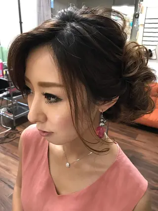 ヘアアレンジ 池谷 久美子のヘアスタイル