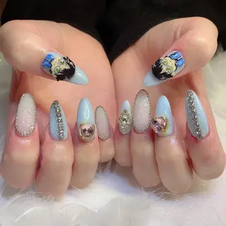 ネイル 3Dアートネイル💗 都築レナのネイルデザイン
