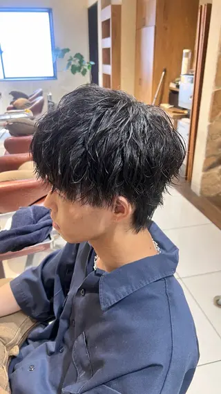 パーマ メンズ 新宿/メンズパーマ/ メンズ特化/和田瑞生のヘアスタイル