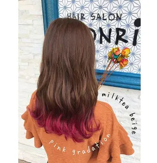 セミロング カラー パーマ ヘアアレンジ メンズ キッズ ネイル 豊橋美容院 ソンリエのヘアスタイル