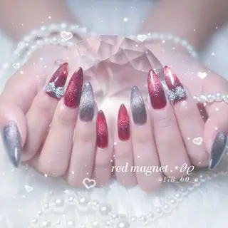 ネイル HAPPINAS🎀  れん🖤痛ネイルのネイルデザイン