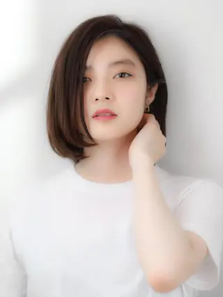 ショート カラー レイヤーカット✂️ 横浜No1♡下鳥翔子のヘアスタイル