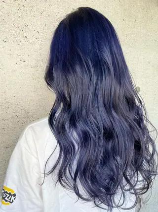 ロング カラー LUXBE LUCE ひなののヘアスタイル