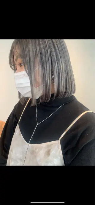 ミディアム カラー RISAKO レイヤーカット🎀のヘアスタイル