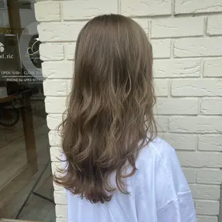 ロング 韓国|ミルクティ momoeのヘアスタイル