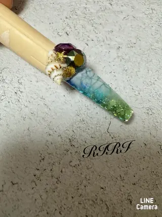 ネイル riri オーナーのネイルデザイン