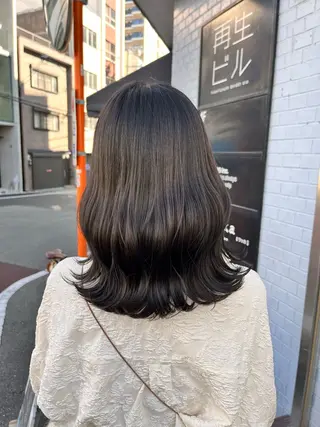 セミロング 藤倉なつみ /玉造のヘアスタイル