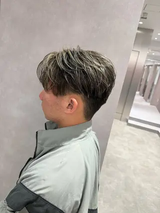 メンズ 森本 シェビーのヘアスタイル