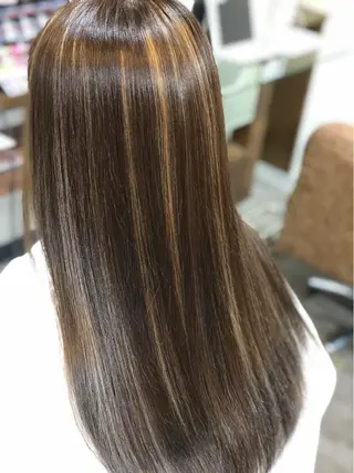 ロング 西村 雄二/エクステのヘアスタイル