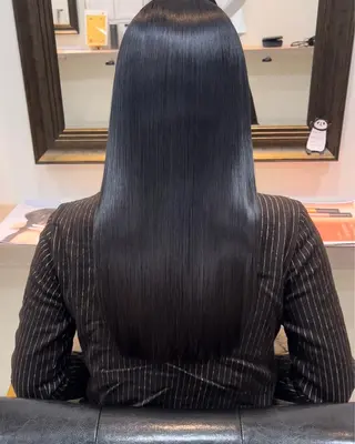 ロング chorule所属・縮毛矯正/髪質改善 地域NO1のヘアスタイル