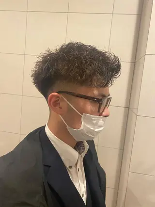 カラー パーマ メンズ 🔹YUTA🔹 メンズパーマのヘアスタイル