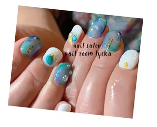 ネイル ﾈｲﾙﾙｰﾑﾘｯｶ 𝐦𝐚𝐲𝐮のネイルデザイン