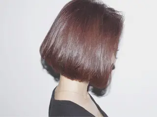 ショート ミディアム カラー クセ毛お悩みの方 四宮桂佑のヘアスタイル