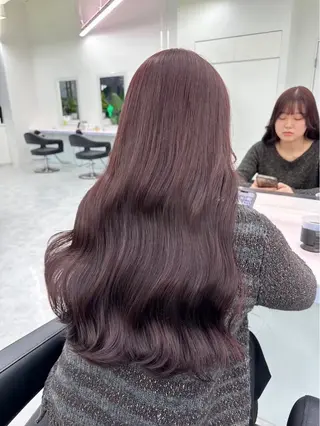 ロング カラー ♥️暖色カラ ー♥️由夏のヘアスタイル