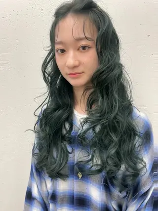 ロング パーマ 🌿【パーマ美容師】 カイチ🌿のヘアスタイル