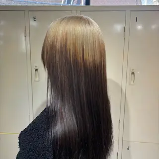 カラー ハイトーン艶カラー 💎あやめ🎀のヘアスタイル