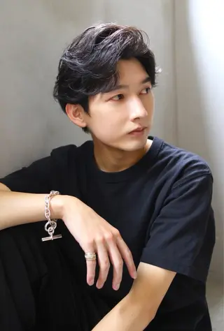 ショート パーマ メンズ marfe天王寺 髪質改善/メンズのヘアスタイル