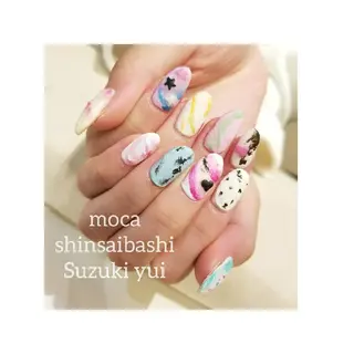 ネイル 鈴木 ゆいのネイルデザイン
