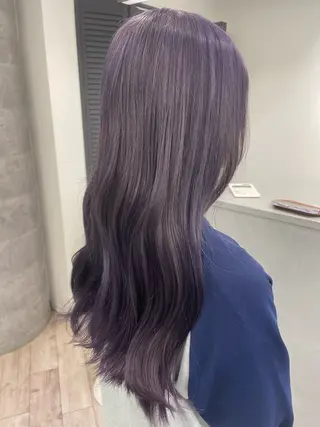 ロング ♡似合わせハイトーン ♡maiのヘアスタイル