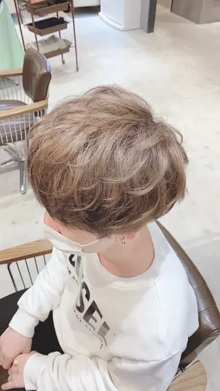 カラー メンズ BLEACHi高崎店 /湯浅泳作のヘアスタイル
