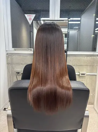 ロング パーマ ヒマワリ🌻/ ワンホン×艶髪特化のヘアスタイル